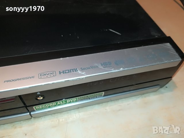 HITACHI DV-DS161E HDD/DVD/HDMI RECORDER-ВНОС SWISS 1608221242, снимка 5 - Плейъри, домашно кино, прожектори - 37708532
