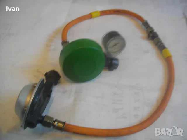 ДВОЕН РЕДУЦИР ВЕНТИЛ С МАНОМЕТЪР ЗА КАРАВАНИ КЕМПЕРИ ЗА ГАЗ ПРОПАН-БУТАН TRUMA CARAVANREOLER 50mbar, снимка 18 - Други инструменти - 48395647