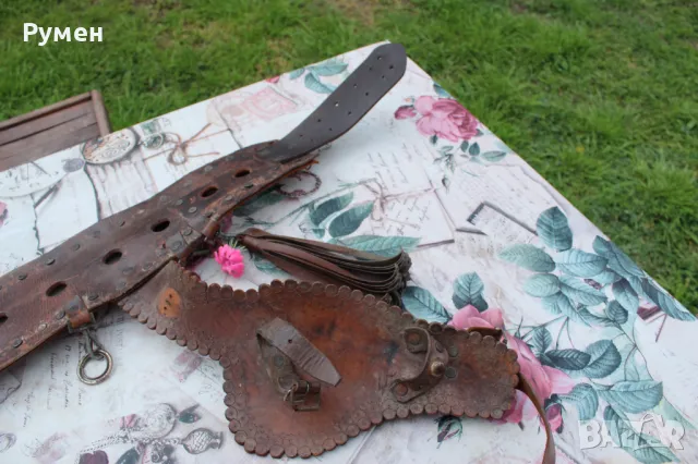 Силях (хайдушки колан), снимка 8 - Антикварни и старинни предмети - 49823453