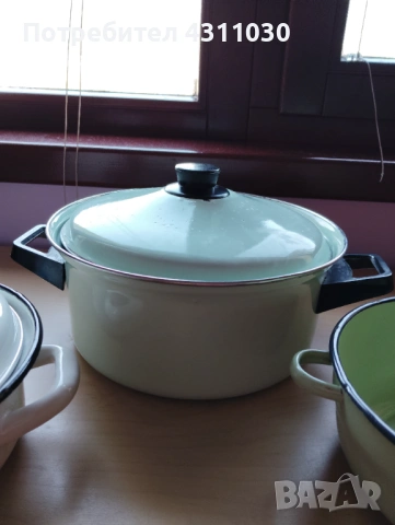 Емайлирани  руски тенджери  от 80-те години, снимка 5 - Съдове за готвене - 54203120