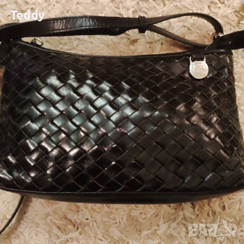 Кожена маркова чанта Adax (Германия), естествена кожа, снимка 2 - Чанти - 52639491