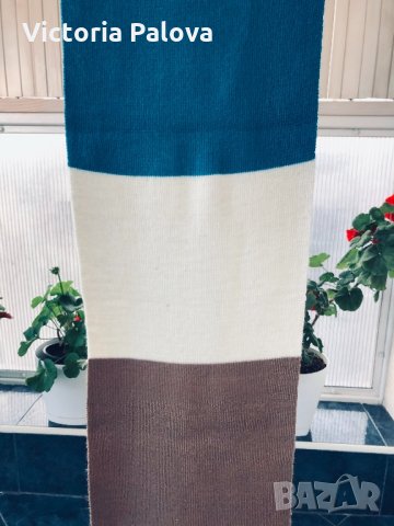 Много красив 4-цветен шал,250/25см, снимка 13 - Шалове - 27821877