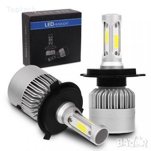 Led крушки за фарове 8000LM, H1, H3, H4, H7, H11, 36w , 16000lm 12/24V в  гр. Варна - ID30223754 — Bazar.bg