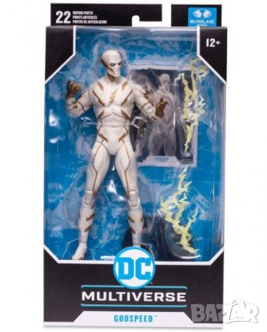Екшън фигура McFarlane DC Comics: Multiverse - Godspeed (DC Rebirth), 18 cm