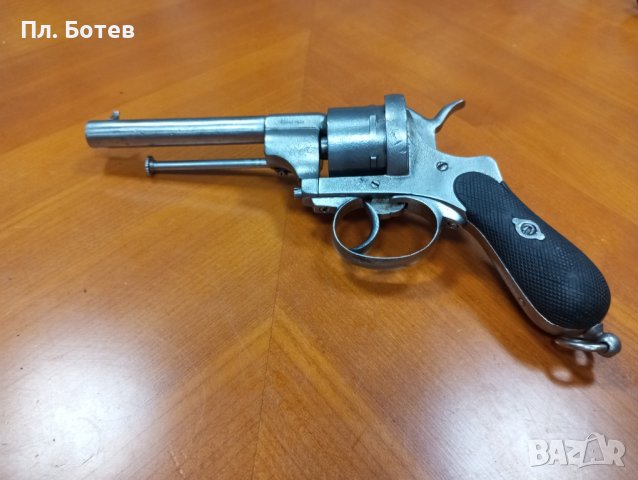 Стар голям револвер/пистолет , снимка 4 - Антикварни и старинни предмети - 44392181