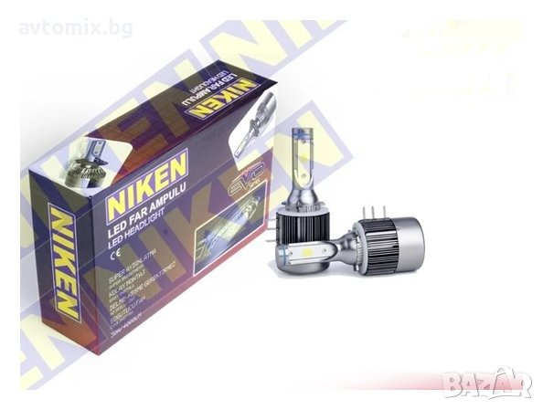 LED крушки за фарове H15 - "NIKEN" EVO, снимка 5 - Аксесоари и консумативи - 39256280