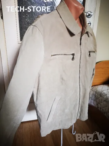 мъжко яке естествена кожа, снимка 2 - Якета - 48630289