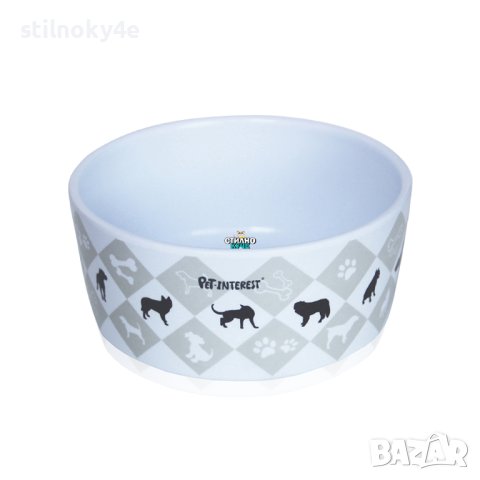 Керамична купа за храна/вода за домашен любимец Купа за куче/коте Кучешка керамични купи за храна, снимка 1