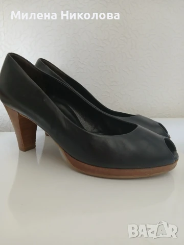 Качествени дамски обувки естествена кожа 40, снимка 3 - Дамски обувки на ток - 50724955
