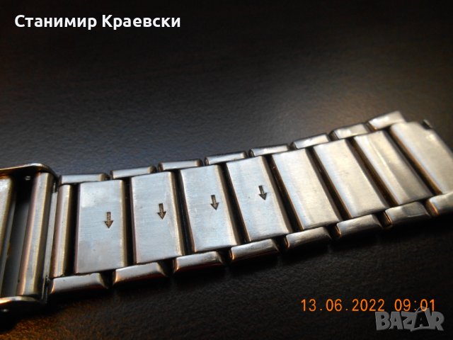 Esprit -watch strap original -  metal 16mm, снимка 6 - Каишки за часовници - 37285128