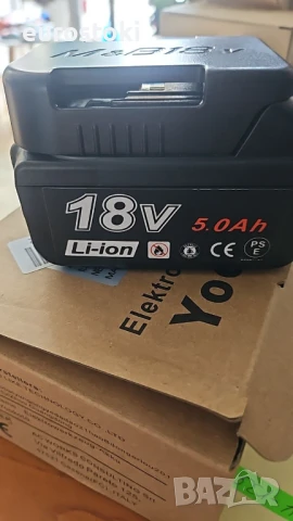 Yookoto 18 V Комплект от 2 литиево-йонни акумулаторни батерии 5000 mAh батерии за Makita, снимка 9 - Други инструменти - 51073943