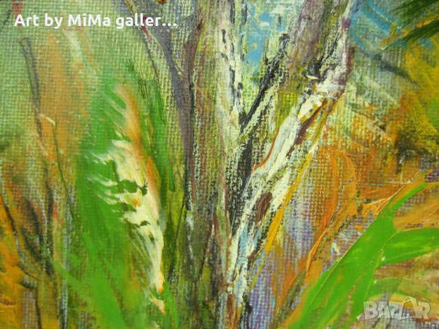 ЕСЕН - пейзаж - Мима / Art by MiMa, painting, голяма картина, kartina, painting , снимка 4 - Картини - 13046391