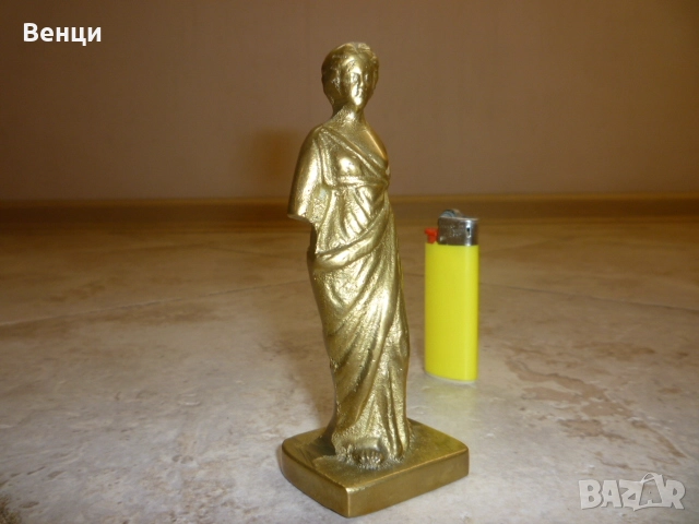 Бронзова Фигура Статуетка, снимка 2 - Антикварни и старинни предмети - 51830061