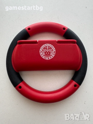 Nintendo Switch Mario Kart 8 Deluxe Joy-Con Handle - Mario Edition, снимка 2 - Аксесоари - 54113716