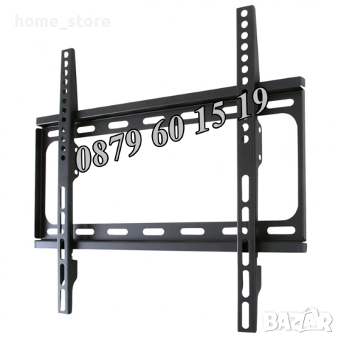 Универсална стойка за телевизор 26-63" инча, неподвижна стойка до 50 кг, снимка 5 - Стойки, 3D очила, аксесоари - 52502890