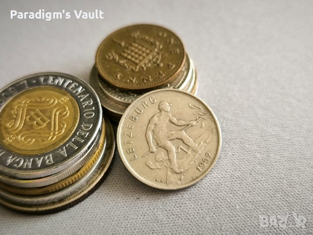 Монета - Люксембург - 1 франк | 1952г., снимка 2 - Нумизматика и бонистика - 44351451