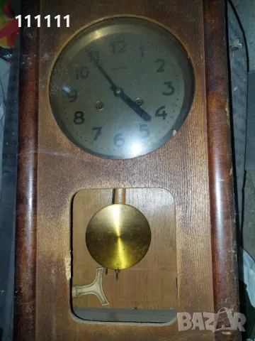 Часовник  стенен работещ, снимка 10 - Други ценни предмети - 36460356