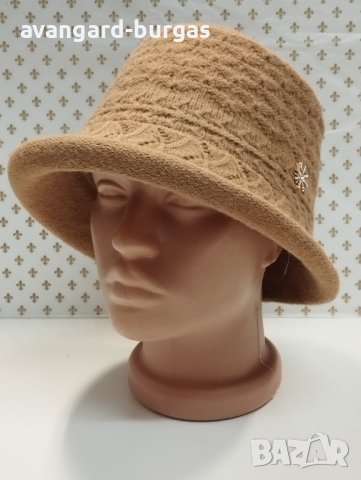 avangard-burgas Дамска шапка с малка периферия 104 avangard-burgas , снимка 3 - Шапки - 44265506