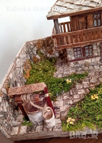 Макет на къща-ръчна изработка., снимка 8 - Декорация за дома - 50753310