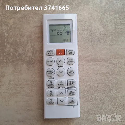 Дистанционно за климатик LG AKB75215401, снимка 1 - Климатици - 44327147