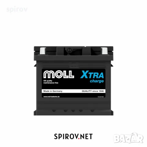 Акумулатор MOLL X-TRA Charge 12V 52Аh 500A, снимка 1 - Части - 55701770