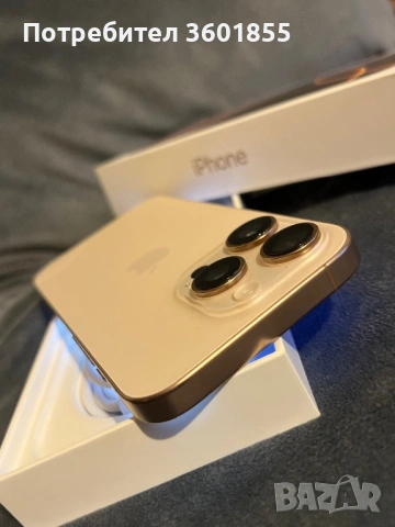 iPhone 16 PRO 256Gb Desert Titanium, снимка 4 - Apple iPhone - 53250635