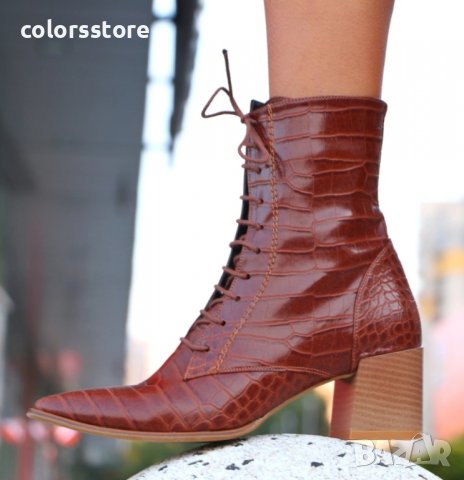 Боти на ток - кафяв крок - KR1