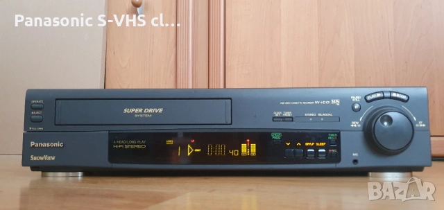 Видео рекордер Panasonic NV-HD100 VHS Hi-Fi stereo Sp/Lp , снимка 2 - Плейъри, домашно кино, прожектори - 53909591