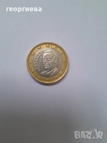 1 евро(euro) Испания(Espana)дефектна монета 2002, снимка 5 - Нумизматика и бонистика - 54064136
