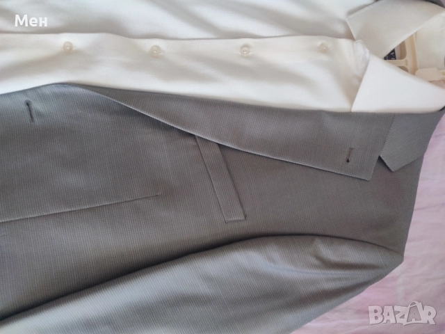 Спортно елегантен мъжки костюм fit slim., снимка 5 - Костюми - 52028308