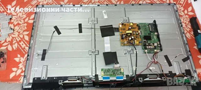 Finlux 43-FFB-5600 със счупен екран VES430UNDB-2D-N12 HV430FHB-N10/17MB211S 240817R1/17IPS12 231115R, снимка 4 - Части и Платки - 49282299