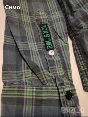 JACK & JONES - Оригинална Мъжка Риза, снимка 10 - Ризи - 53204170