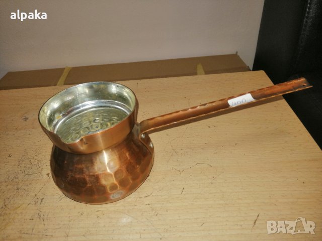 Продавам медни джезвета за греена ракия или кафе, различни размери, цени в описанието, снимка 7 - Други - 11448281