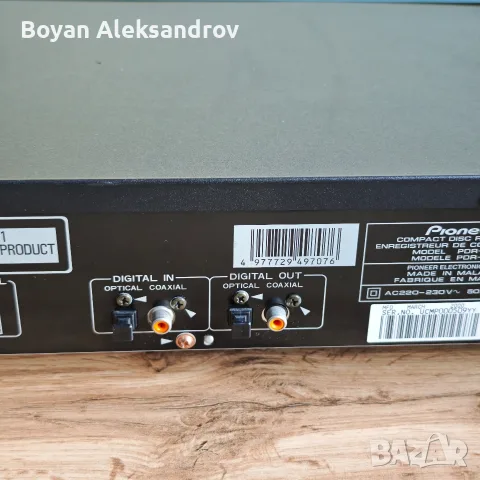 CD Рекордер Pioneer PDR-509, снимка 6 - Декове - 56171933