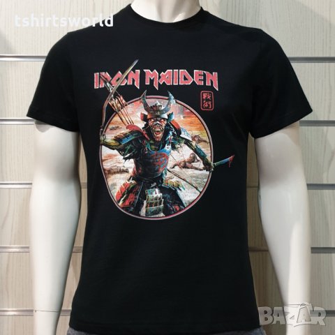 Нова мъжка тениска на музикалната група IRON MAIDEN - Senjutsu Album Palace Circle, снимка 6 - Тениски - 35623126