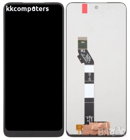 LCD Дисплей за MOTOROLA Moto G35 4G + тъч скрийн /Черен/ Баркод : 142170