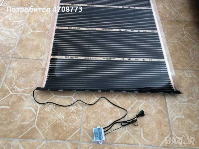 Инфрачервено отоплително фолио, килимче, снимка 3 - Други - 53095917