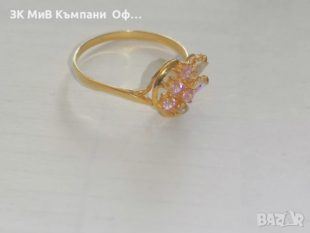 Уникален дамски златен пръстен - 2.21гр. - 21.60K
