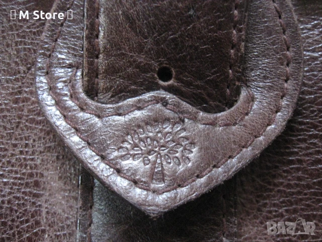 Mulberry дамска чанта естествена кожа, снимка 4 - Чанти - 51013805