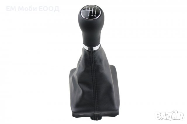 Кожена Топка за скоростен лост с Маншон за Ауди Audi A4 B8 А5 Q5 6ск., снимка 2 - Аксесоари и консумативи - 39265769