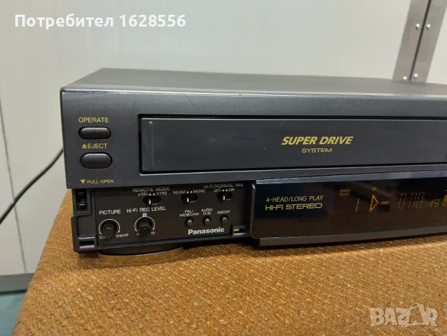 Panasonic nv-hd100 hi-fi stereo VHS video , снимка 2 - Декове - 56106375