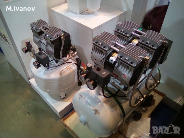 Безмаслен компресор 1100W за дентални столове, снимка 3 - Стоматология - 38132439