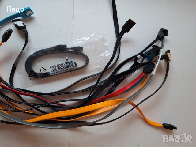 Кабели Sata за харддиск 3,5" или 2,5" sata интерфейс НАД 10 БРОЯ, снимка 2 - Кабели и адаптери - 52897619