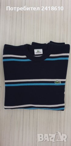 Lacoste Sport Cotton Knit Мens Size S/M НОВО! ОРИГИНАЛ! Мъжка Блуза Пуловер!, снимка 2 - Пуловери - 42612209