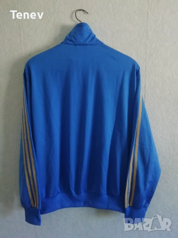Adidas Originals Firebird Blue/Gold оригинално ново мъжко горнище анцуг размер L , снимка 2 - Спортни дрехи, екипи - 51615438