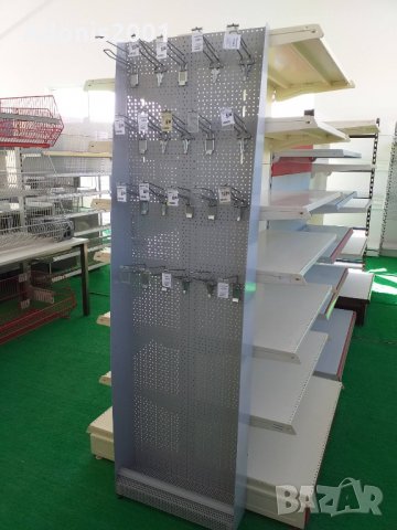 Стелажи с перфогръб за куки, снимка 2 - Стелажи и щандове - 31439875