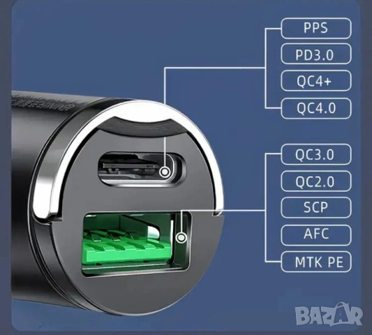 Бързо зарядно за автомобил от Метал , снимка 9 - Зарядни за кола - 53251183