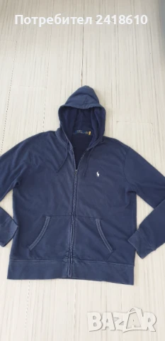 POLO Ralph Lauren Washed Full Zip Mens Size L / XL НОВО! ОРИГИНАЛ! Мъжки Суичер!, снимка 4 - Суичъри - 50736771