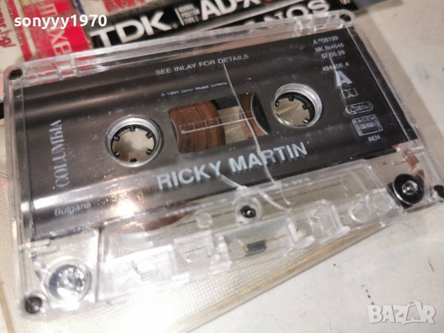 RICKY MARTIN 1903261659H1E4R, снимка 5 - Аудио касети - 53903084
