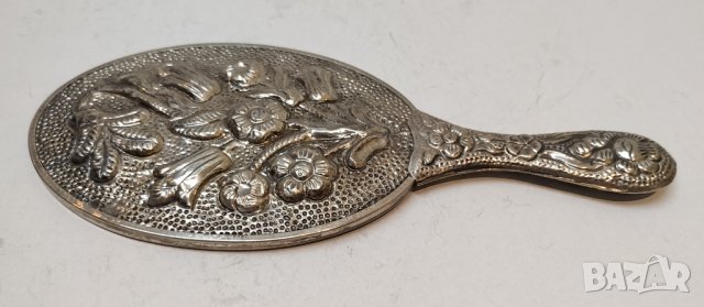 Сребърно огледало, снимка 5 - Антикварни и старинни предмети - 29864983